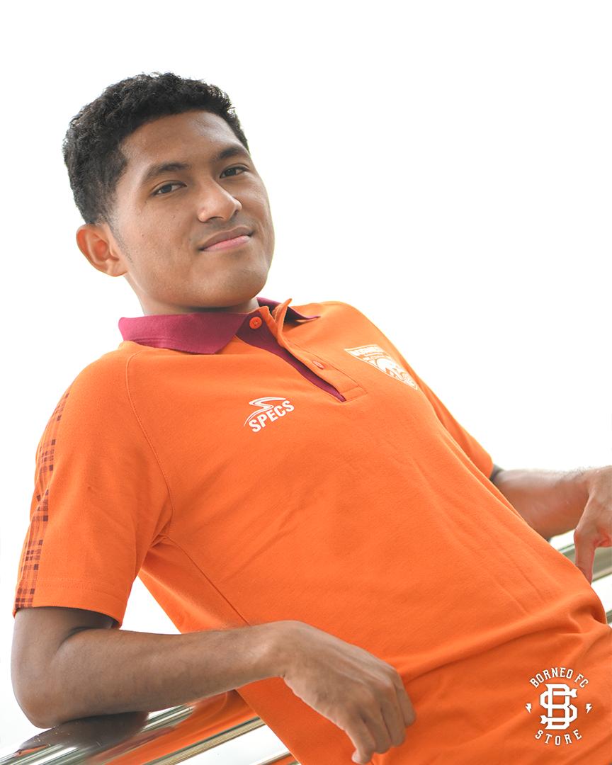 BORNEO FC POLO SHIRT 24 ORANGE