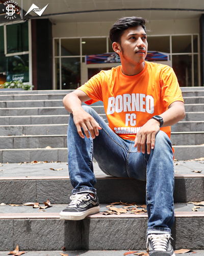 T-SHIRT BORNEO ORANGE