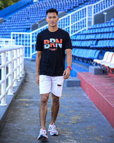 T-SHIRT BRN BLACK