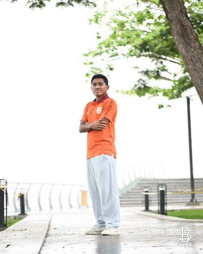 BORNEO FC POLO SHIRT 24 ORANGE