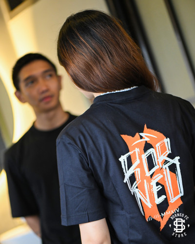 BORNEO FC GRAPHIC TEE 24 - BLACK