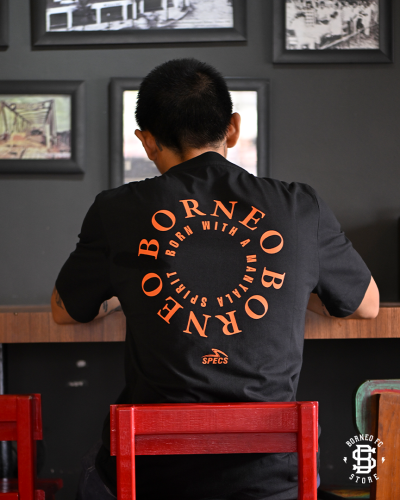 Borneo FC Manyala Oversized Tee - Black