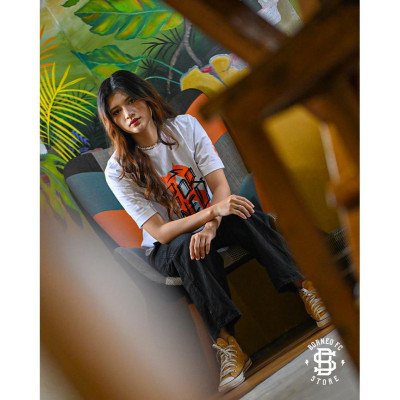 BORNEO FC LOGO TEE - WHITE