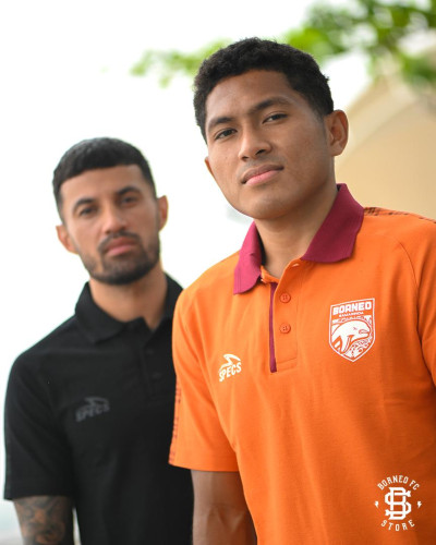 BORNEO FC POLO SHIRT 24 ORANGE